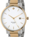 Kate Spade New York Women's 1YRU0108 Large Two Tone Gramercy Grand Watch