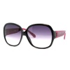 Just Cavalli JC342S/S 05B Black Oversized Round Sunglasses