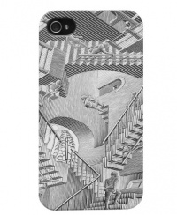 MC Escher MC1204 Relativity Case for iPhone 4S - Retail Packaging - NA