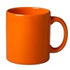 This mug in a radiant Orange Peel is handcrafted in Germany from high fired ceramic earthenware that is dishwasher safe. Mix and match with other Waechtersbach colors to make a table all your own.