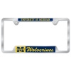 NCAA Michigan Wolverines Metal License Plate Frame