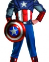 Avengers Captain America Muscle Light Up Costume