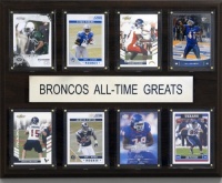 NCAA Boise State Broncos All-Time Greats Plaque