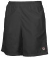 Fila Tennis Short Boys - Black Kids Sz 12/14