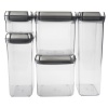 Oxo SteeL 5-piece Pop Container Set