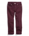 GUESS Kids Girls Full-Length Daredevil Skinny Jeans, PLUM (5)