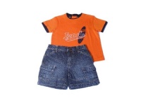 New Infant Boys Clothes - Izod T-shirt; Greendog Shorts - Size 18 Months