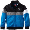 Puma - Kids Boys 2-7 Blocked Jacket, Imperial Blue, 7