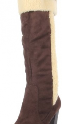 Naturalizer Women's Trinity Knee-High Boot,Brown,12 W US