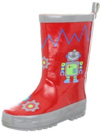 Stephen Joseph Boys 2-7 Boy's Rain Boot, Robot, 6