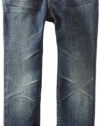 7 For All Mankind Boys 2-7 Slimmy Straight Leg Jean, Alabama Dust, 6