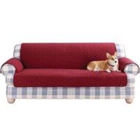 Sure Fit Furniture Friend Sofa Slipcover, Claret