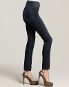 A high waist lends both modern sophistication and retro charm to these J Brand skinny jeans.