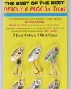 Panther Martin Best of the Best Red Hook Spinner Fishing Lure Kit, Pack of 6