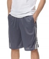 Infused with cool, sporty style, these mesh athletic shorts from Champion will inspire you to get in the game.