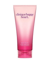 A luxuriously rich cream that instantly softens, smoothes and hydrates. Leaves skin feeling comfortable and pampered - scented with the rich floral bouquet of Clinique Happy Heart. A wealth of flowers. A hint of warmth. Wear it and have a happy heart.