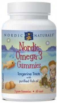 Nordic Naturals - Omega-3 Gummies-Tangerine - 60 - Chewable