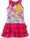 Disney Toddler Girls Tinkerbell Ruffle Dress