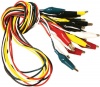 Elenco Electronics TL-6LG Large Alligator to Large Alligator Test Lead Set