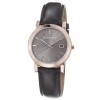 Burberry Men's BU9013 Large Check Brown Leather Strap Watch