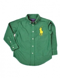 Polo Ralph Lauren Boys Big Pony Blake Oxford, Green, 2/2T