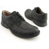 Clarks Espace Wide Oxfords Wide Shoes Black Mens