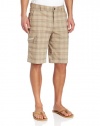 Columbia Men's Cool Creek Stretch Plaid Short