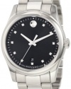 Movado Men's 0606496 Movado Sportivo Stainless Steel Diamond Marker Dial Bracelet Watch