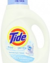 Tide Free and Gentle High Efficiency Unscented Detergent, 50 Ounce (Pack of 2)