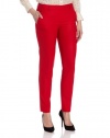 Jones New York Women's Skinny Trouser, Poppy Red, 2