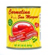 Carmelina 'e San Marzano Italian Peeled Tomatoes in Puree , 28-Ounce Cans (Pack of 12)