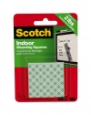 3M Scotch  1-Inch Indoor Mounting Squares, 48-Squares