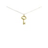 Dogeared Antique Key to My Heart Gold Dipped Necklace - 20 Inches