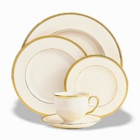 Lenox Tuxedo Gold-Banded 5-Piece Place Setting, Service for 1