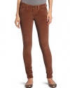 Levi's Juniors 535 Styled Super Skinny Corduroy Legging, Tree Brown, 3 Medium