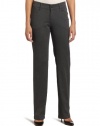 Lee Women's Petite Misses Relaxed Fit Plain Front Twill Pant