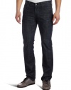 7 For All Mankind Men's Slimmy Slim Straight Leg Jean in Rinse, Rinse, 33