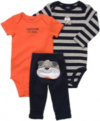 Carter's 3-Piece Set - Handsome Like Daddy - 12M