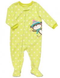 Carter's Infant Footed Fleece Sleeper - Waving Monkey-18 Months