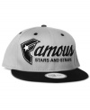 Now you're set. Top off your look with this snap-back hat from Famous Stars & Straps.