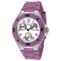 Invicta Women's 0698 Angel Collection Purple Polyurethane Watch