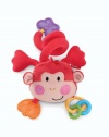 Fisher-Price Discover 'n Grow Musical Monkey Stroller Toy