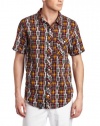 LRG Men's Blotter Short Sleeve Woven