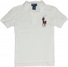 Polo Ralph Lauren Toddler Boys's Multicolor Big Pony Polo (2/2T, Cream)