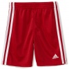 adidas Boys 2-7 Basic Mesh Short, Red, 7