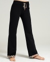 Bring cozy-luxe appeal to your weekends in these Burberry Brit pants. Team with coordinating hoodie for a relaxed look.