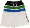 Nautica - Toddler Boy's White Pull-On Swim Shorts/Swimwear/Swim Trunks - 4 T