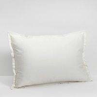 Luxurious 800 thread count Egyptian cotton sham with double hemstitch detail. Complements all Hudson Park Sheeting.