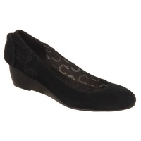 Dr. Scholl's Women's Mina Wedge Pump,Black,7 W US