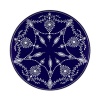 Lenox Marchesa Couture Accent Plate, Empire Pearl Indigo